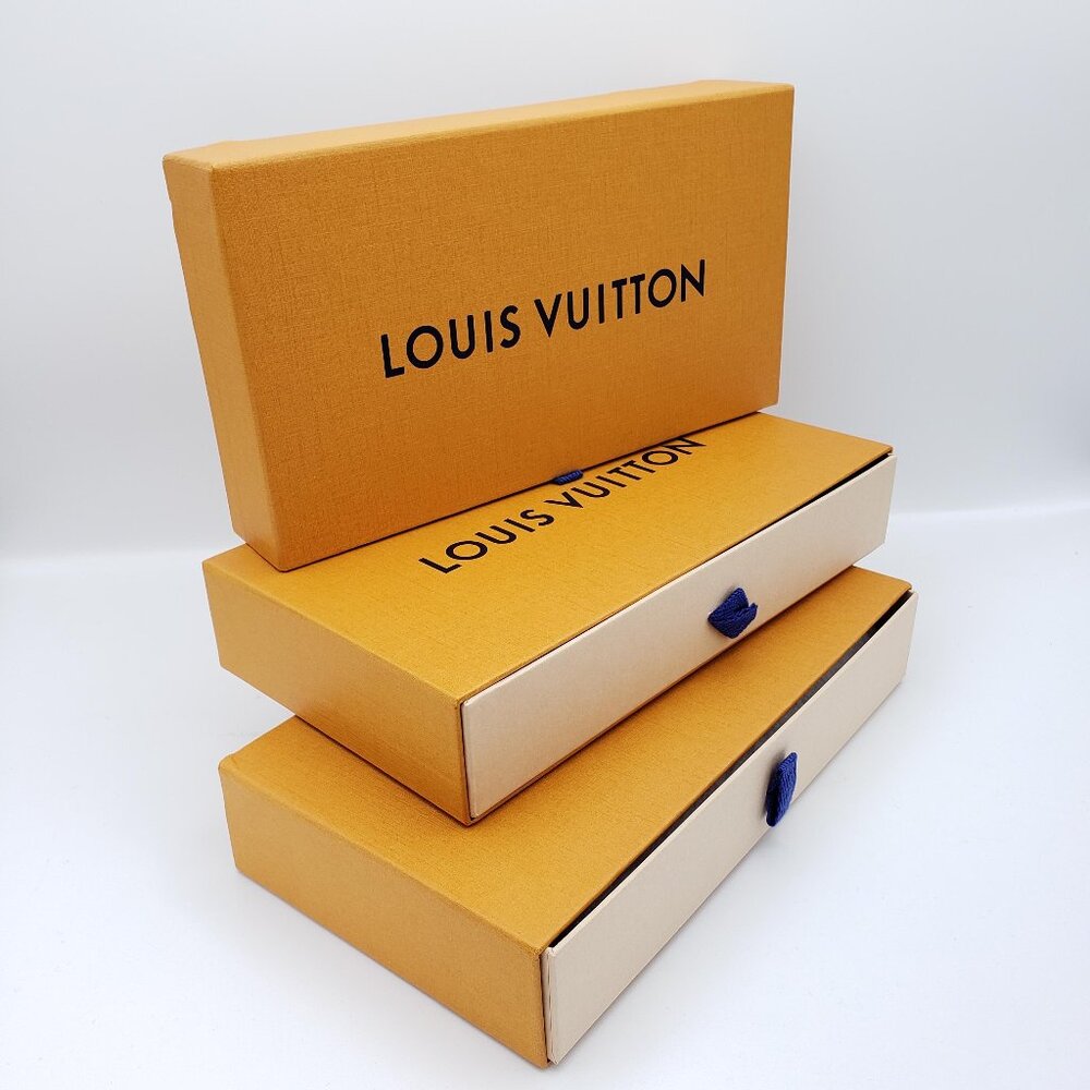 100% authentic Louis vuitton Set of 3 Boxes for Wallet & Pouches - Picture 11 of 11